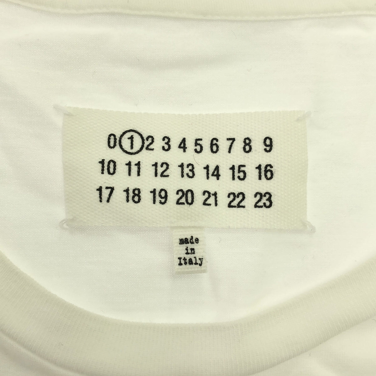 Maison Margiela |棉質圓領褶皺T卹 | S |女性的