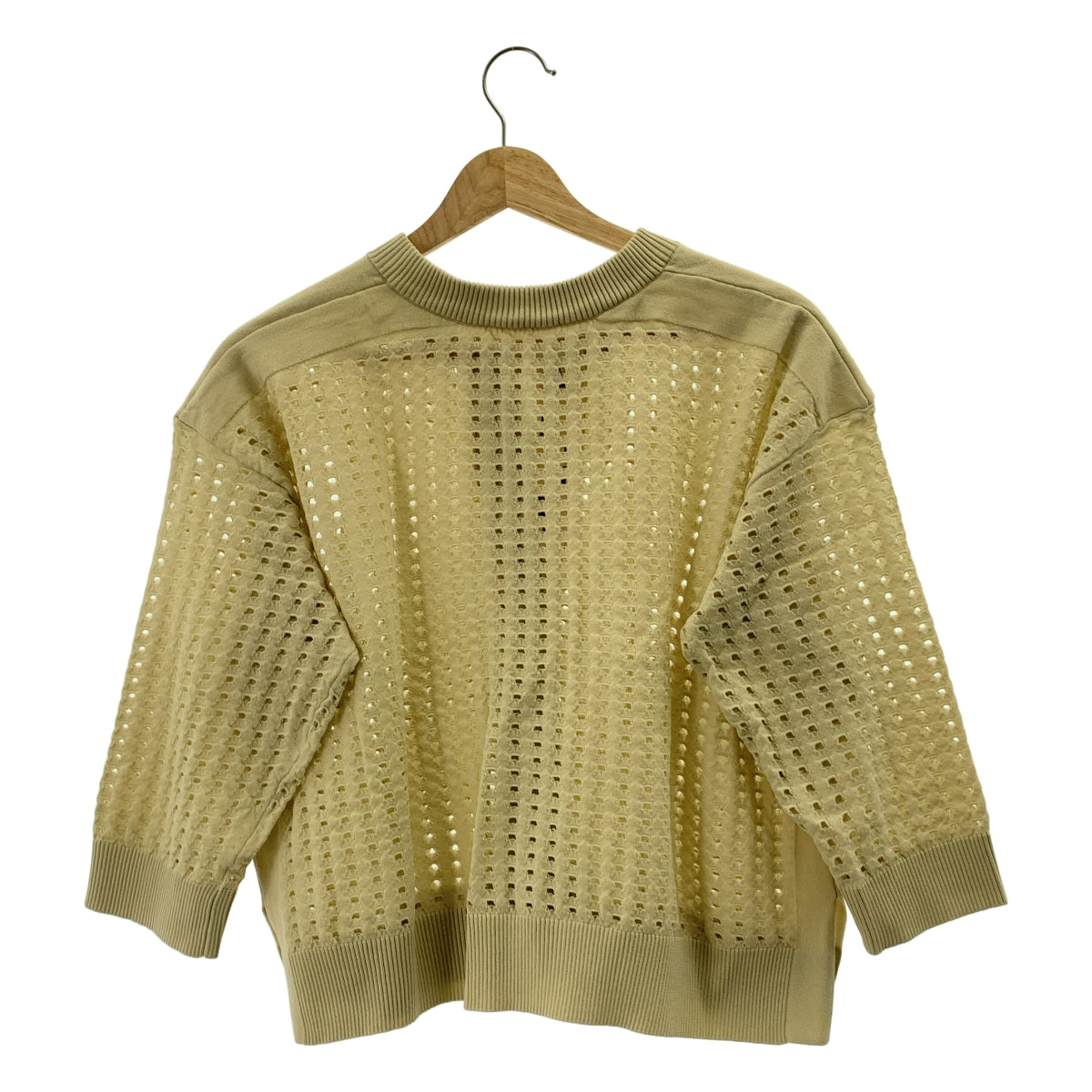 Eimee Law | 網眼Logo織帶圓領針織開襟衫 | 38碼 | 女款