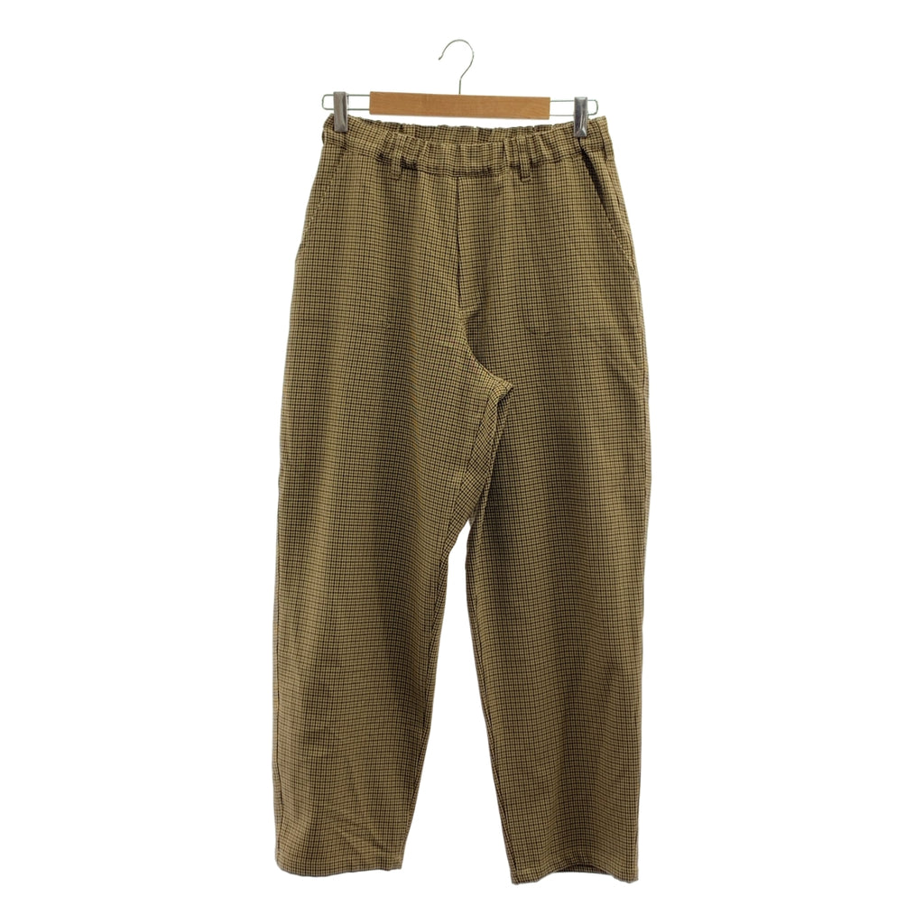 Yarmo / ヤーモ | THE UNIFORM / ガンクラブチェック クック イージー パンツ | S | レディース