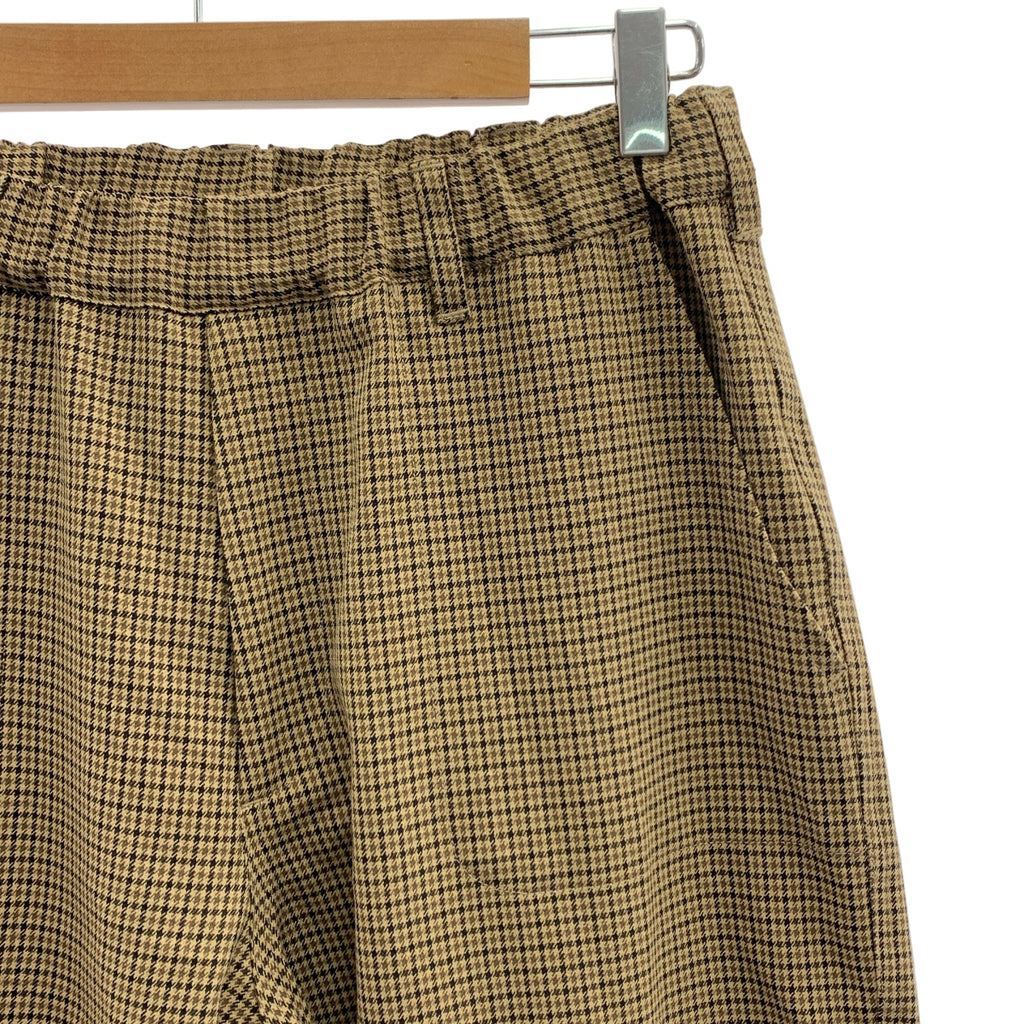 Yarmo / ヤーモ | THE UNIFORM / ガンクラブチェック クック イージー パンツ | S | レディース