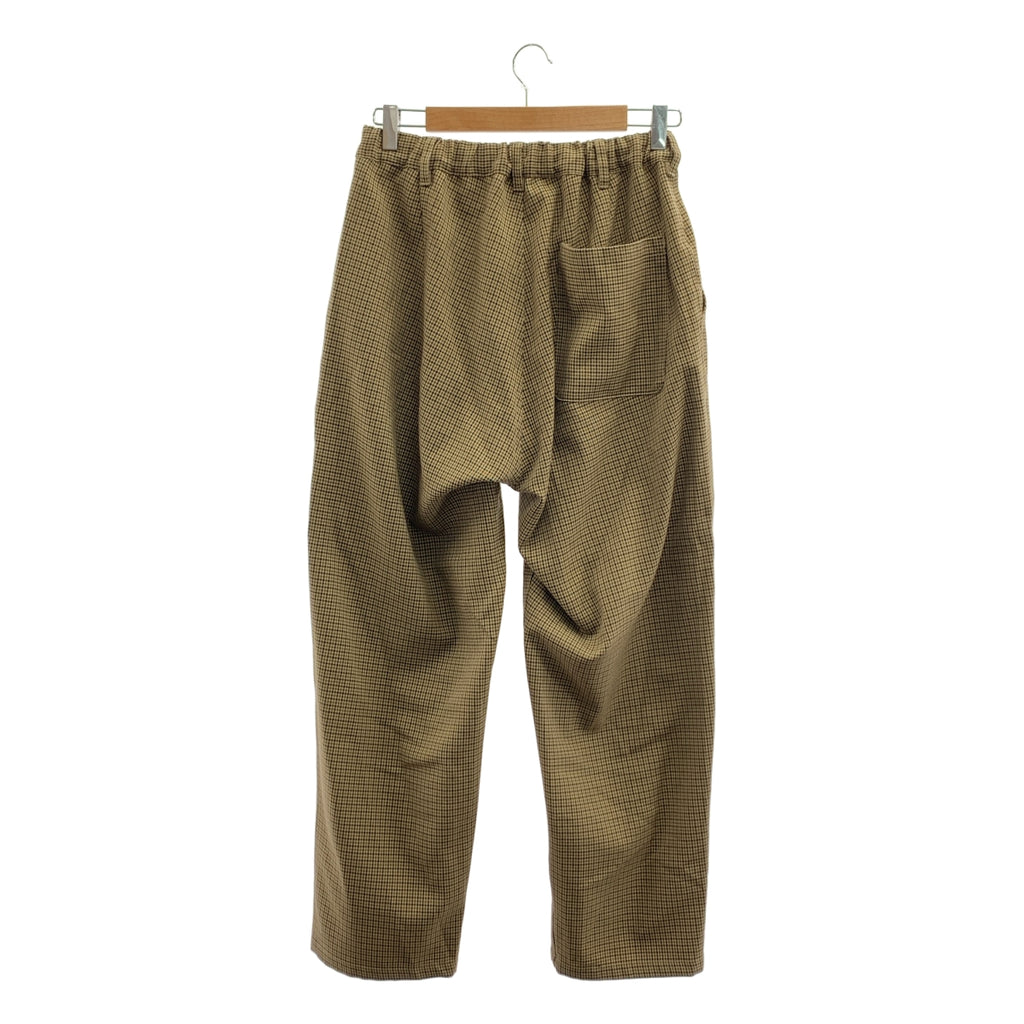 Yarmo / ヤーモ | THE UNIFORM / ガンクラブチェック クック イージー パンツ | S | レディース