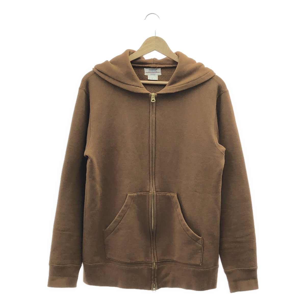 斯坦姆巴姆 | SUVIN COTTON 衛衣拉鍊連帽衫 | SHOPBOP S 號 |棕色|男士