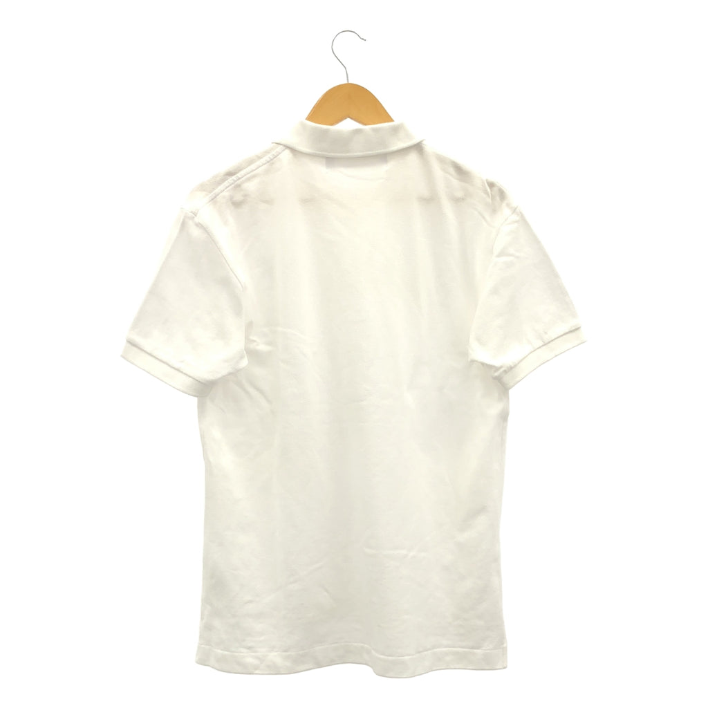 玩 COMME des GARÇONS |公元2007年|心形貼片珠地網眼 Polo 衫 | SHOPBOP L 號 |男士