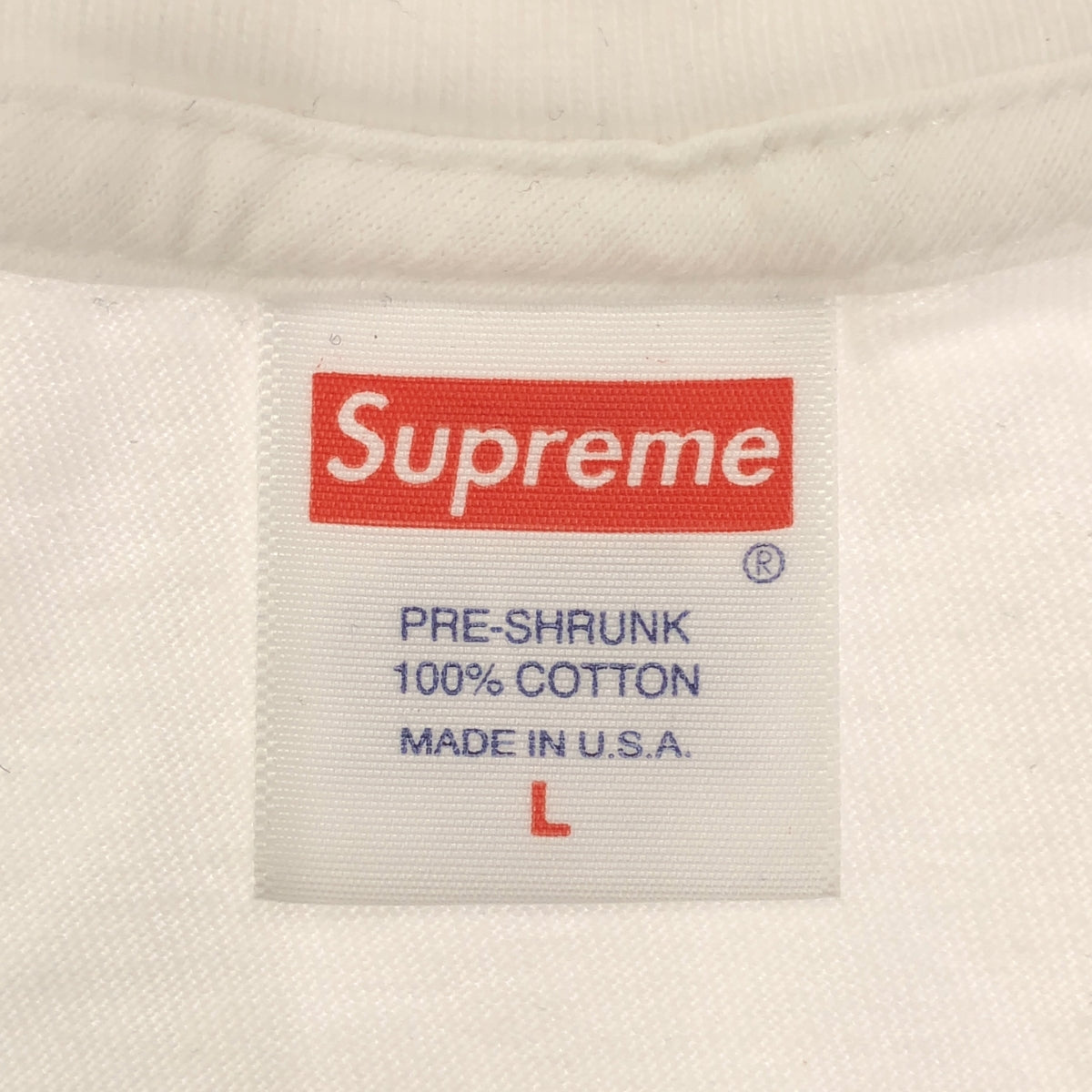 SUPREME | Solid T-shirt | Crew neck solid T-shirt | L | Men's