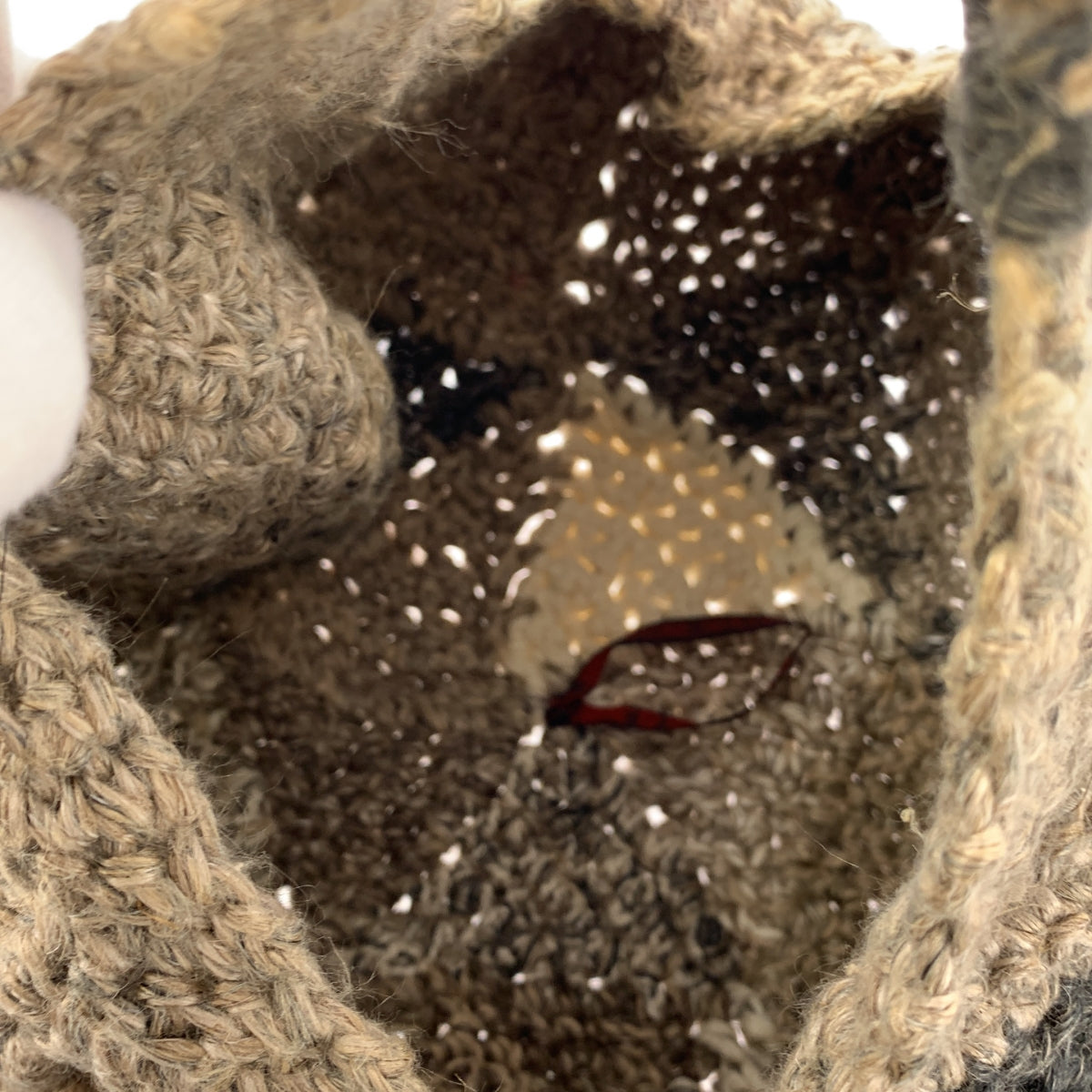 丹妮拉格雷吉斯 |棉麻鉤編手提包|