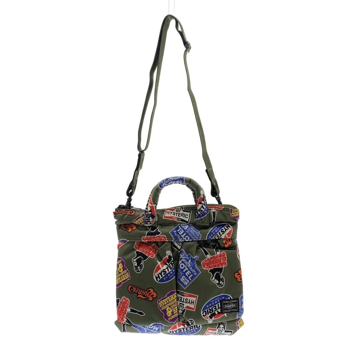 HYSTERIC GLAMOUR / ヒステリックグラマー | × PORTER ヘルメット 2way ショルダーバッグ |