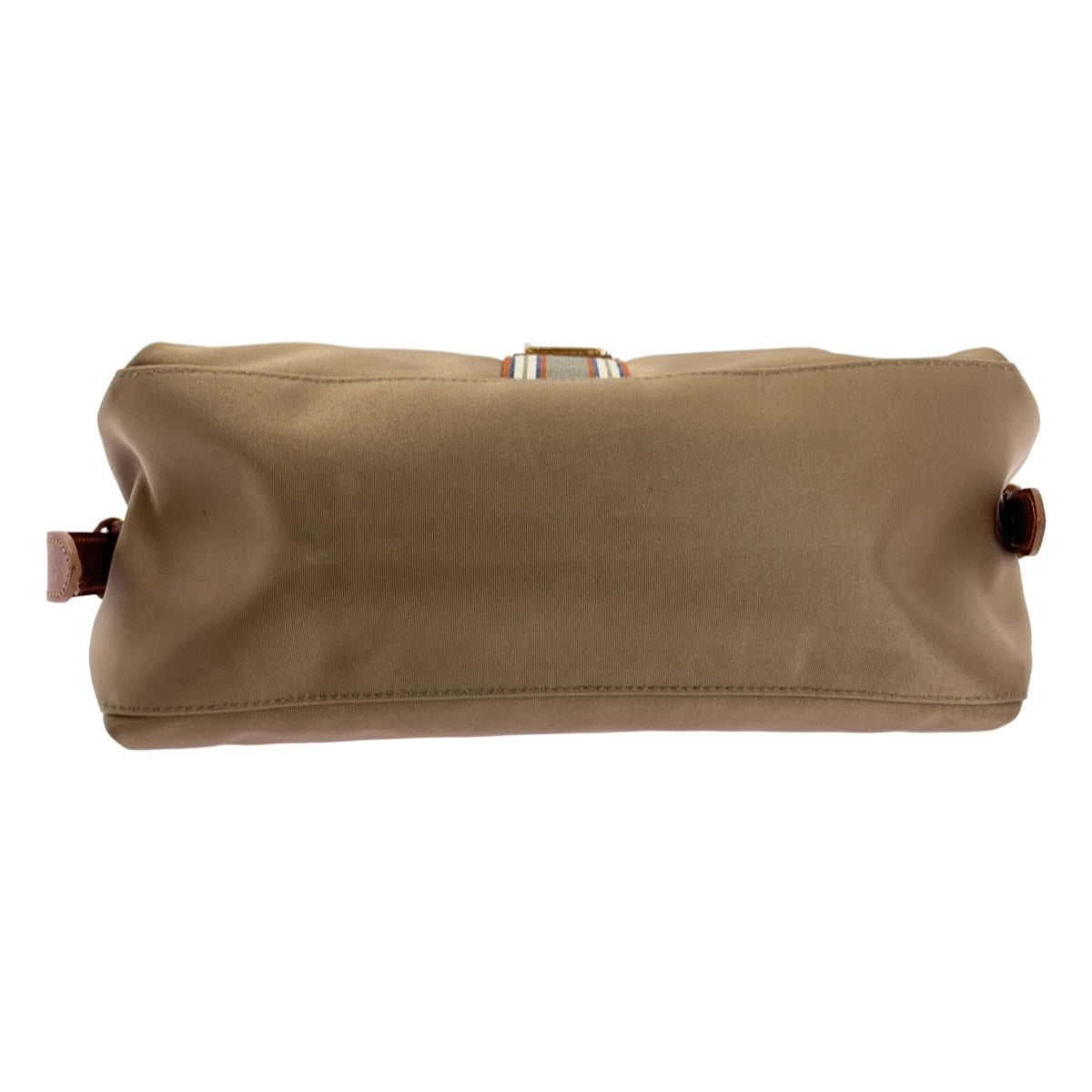 Her Schedule | 帶有皮革裝飾和徽標的雙向單肩包，零秒背包 |