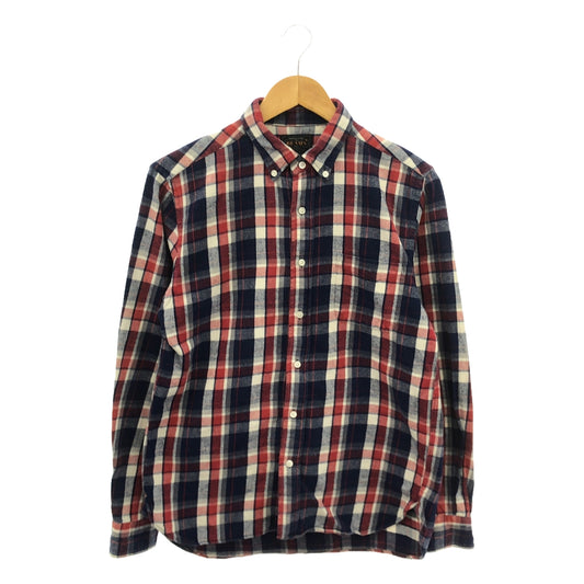 BEAMS PLUS | Check flannel button-down shirt | M | Men's