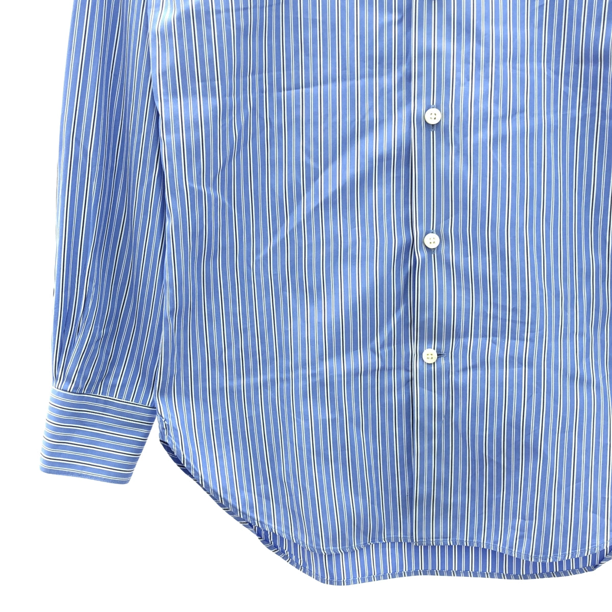 WILD LIFE TAILOR | THOMAS MASON Striped Shirt | M | Blue | Men's