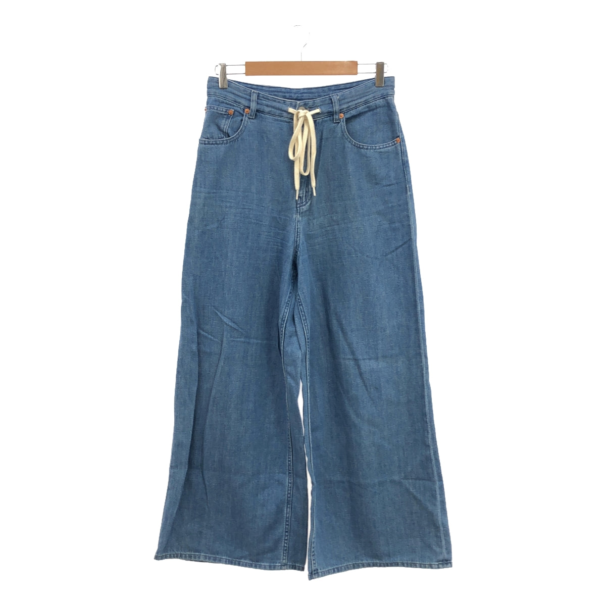 MM6 Maison Margiela | 2023SS | Drawstring Wide Denim Pants | 36 | Indigo | Women's