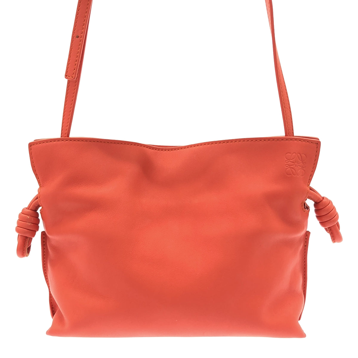 LOEWEショルダーバッグ フラメンコ赤 LOEWE / ロエベ | フラメンコ クラッチ ミニ ショルダーバッグ