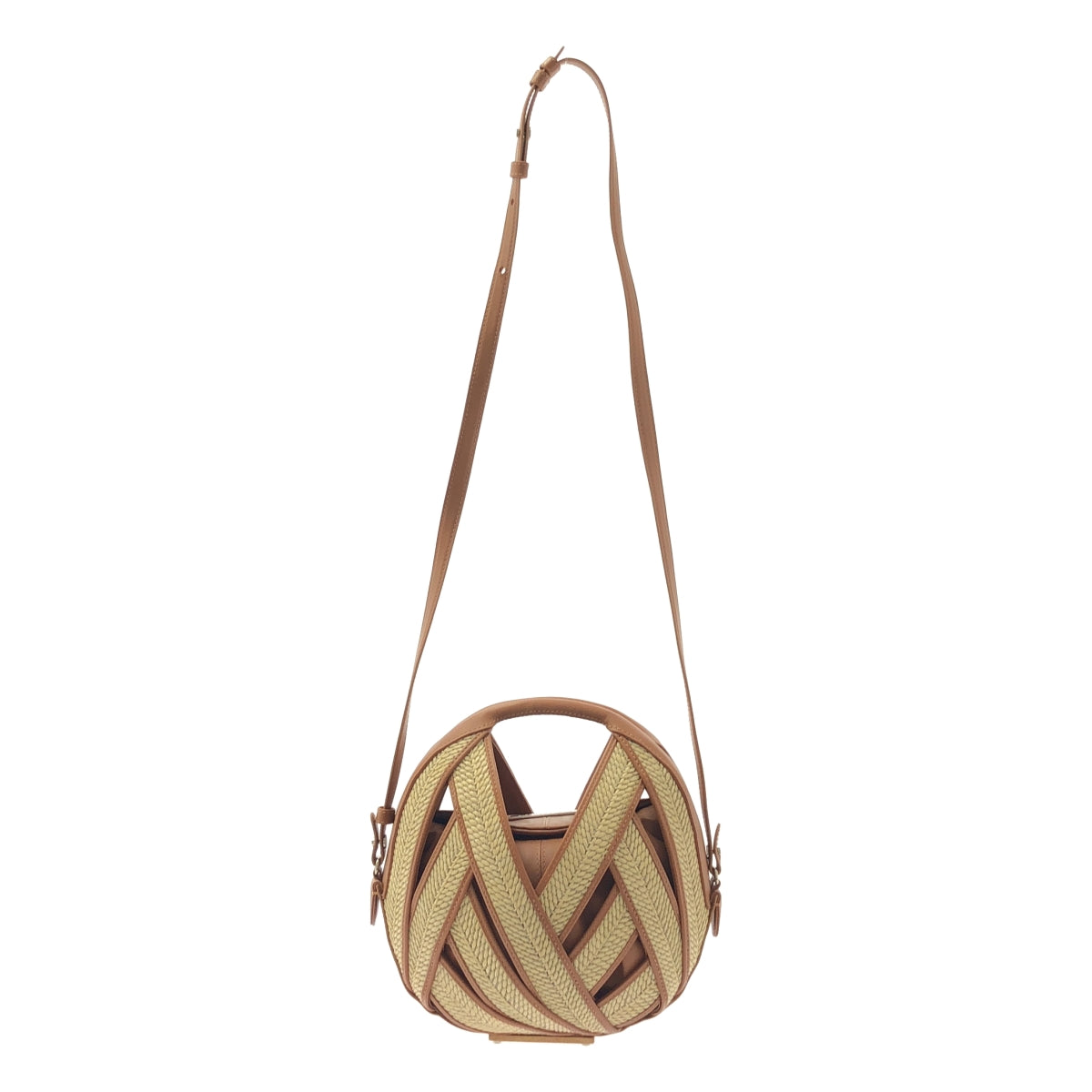PERRIN PARIS / ペランパリ | Le Panier Riva Ball Bag 2way ボール ハンドバッグ |