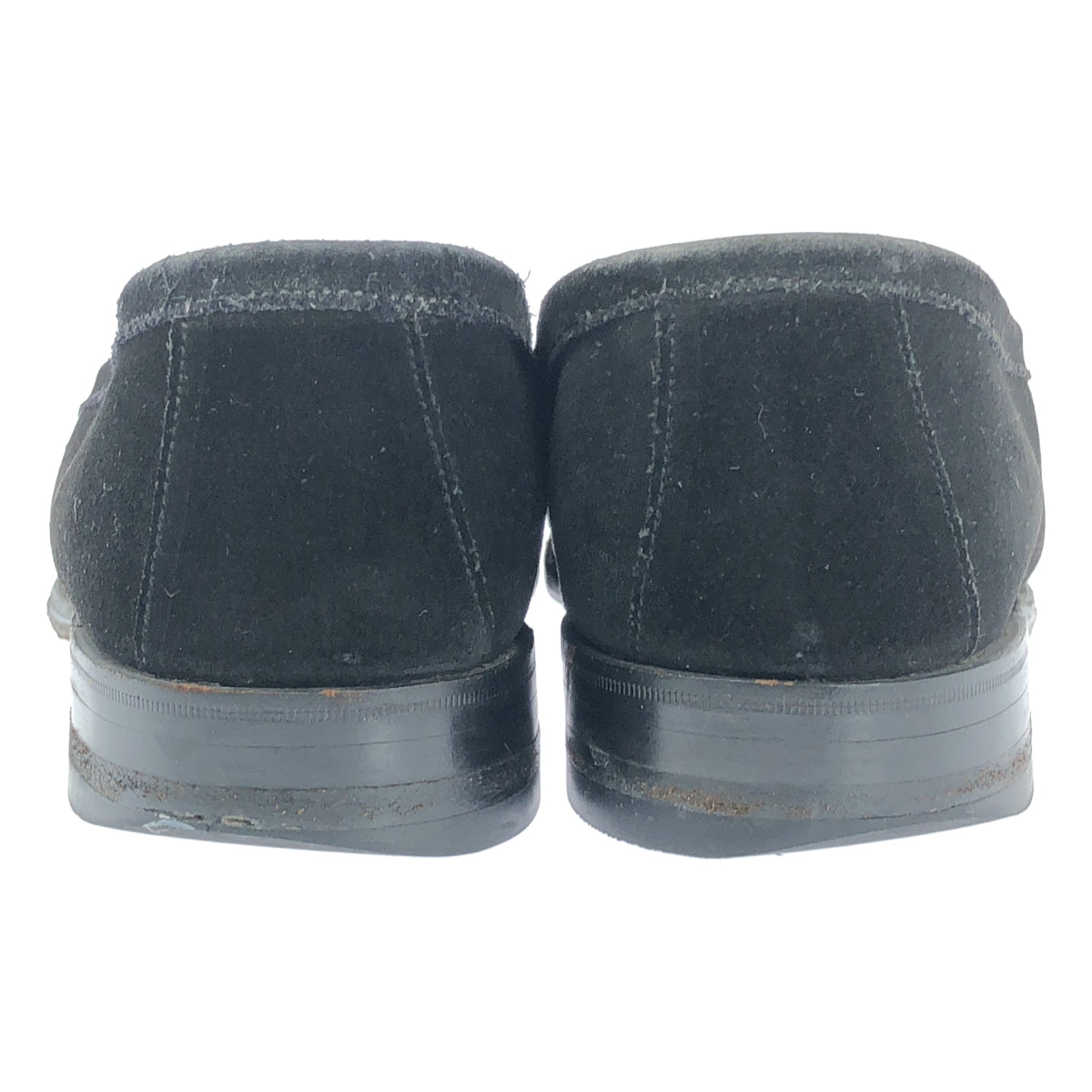 clarks / クラークス | スエード コインローファー イングランド製 | 8 | ブラック | メンズ