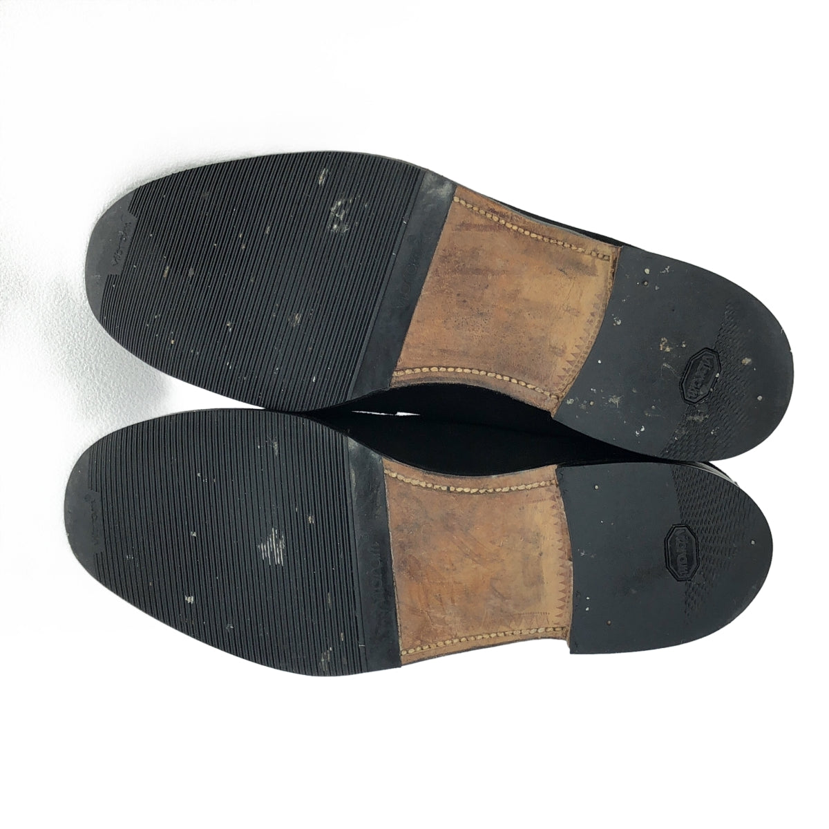 clarks / クラークス | スエード コインローファー イングランド製 | 8 | ブラック | メンズ