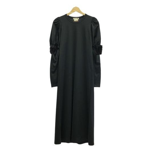 COMME des GARCONS | 2019AW / AD2019 |荷葉邊泡泡袖針織洋裝長洋裝 | M |女性的