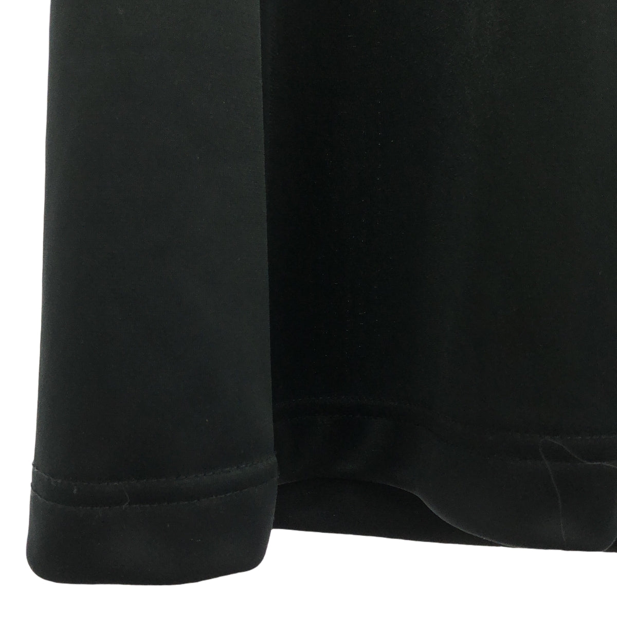 [狀況良好] COMME des GARCONS | 2019AW / AD2019 | 荷葉邊泡泡袖針織洋裝長洋裝 | M | 黑色 | 女款