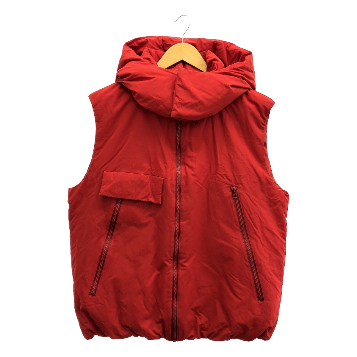 WILD THINGS / Wild Things | × KIIT HIGH COUNT NYLON DOWN VEST Down Vest | 2 | Red | Men's