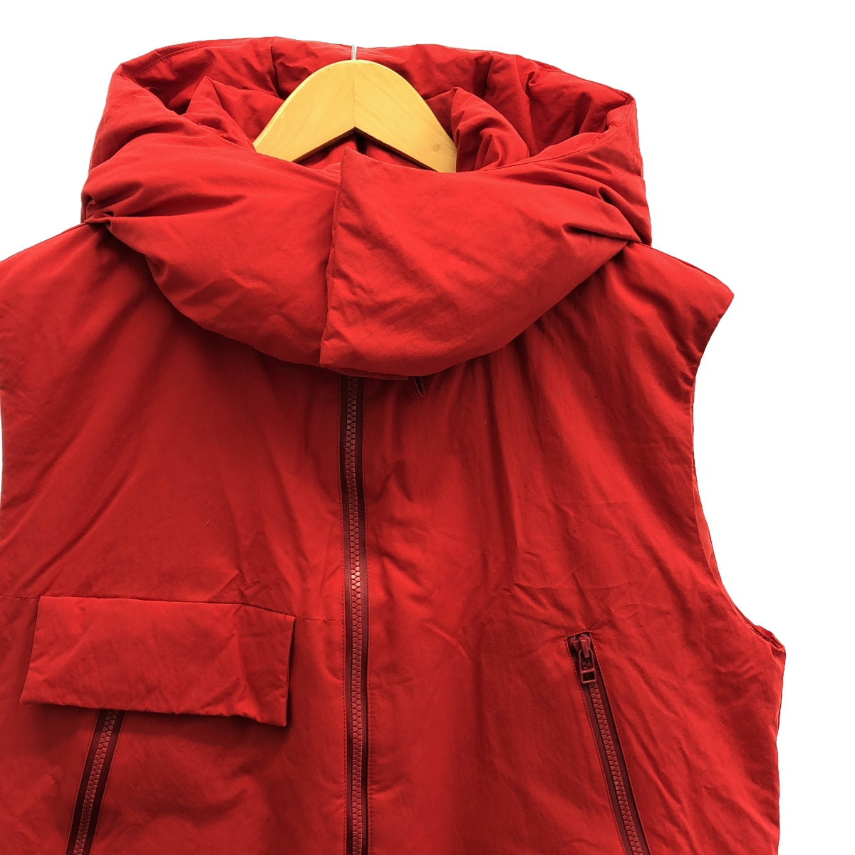 WILD THINGS / Wild Things | × KIIT HIGH COUNT NYLON DOWN VEST Down Vest | 2 | Red | Men's