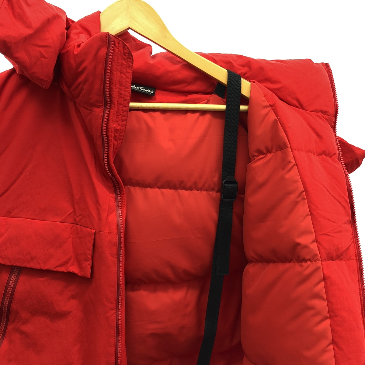 WILD THINGS / Wild Things | × KIIT HIGH COUNT NYLON DOWN VEST Down Vest | 2 | Red | Men's