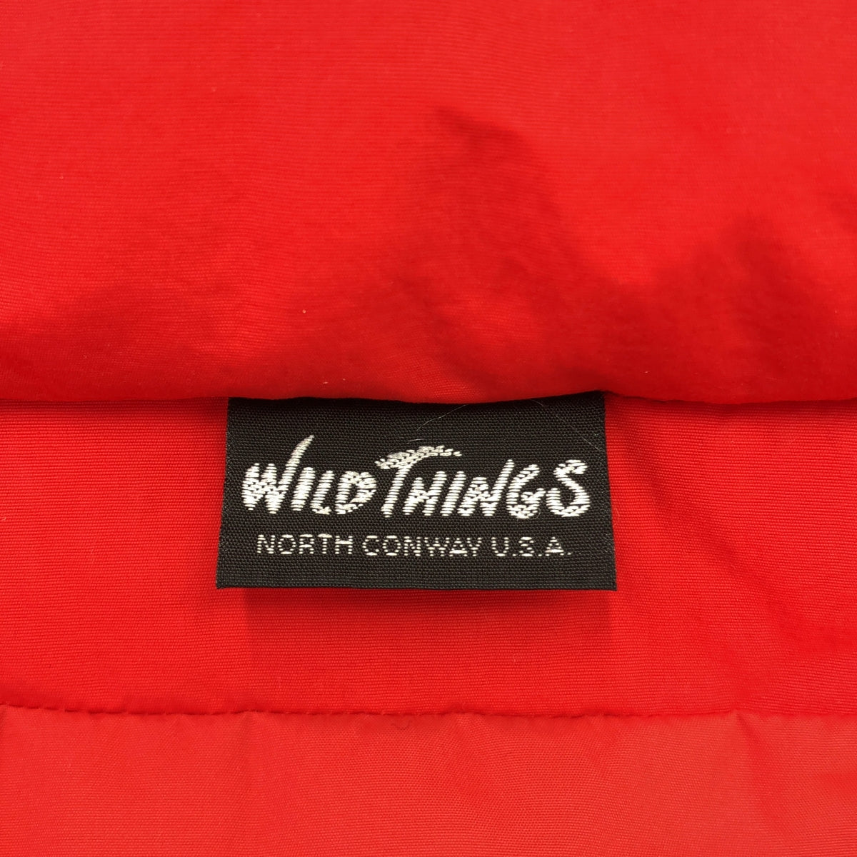 WILD THINGS / ワイルドシングス | × KIIT  HIGH COUNT NYLON DOWN VEST ダウンベスト | 2 | レッド | メンズ