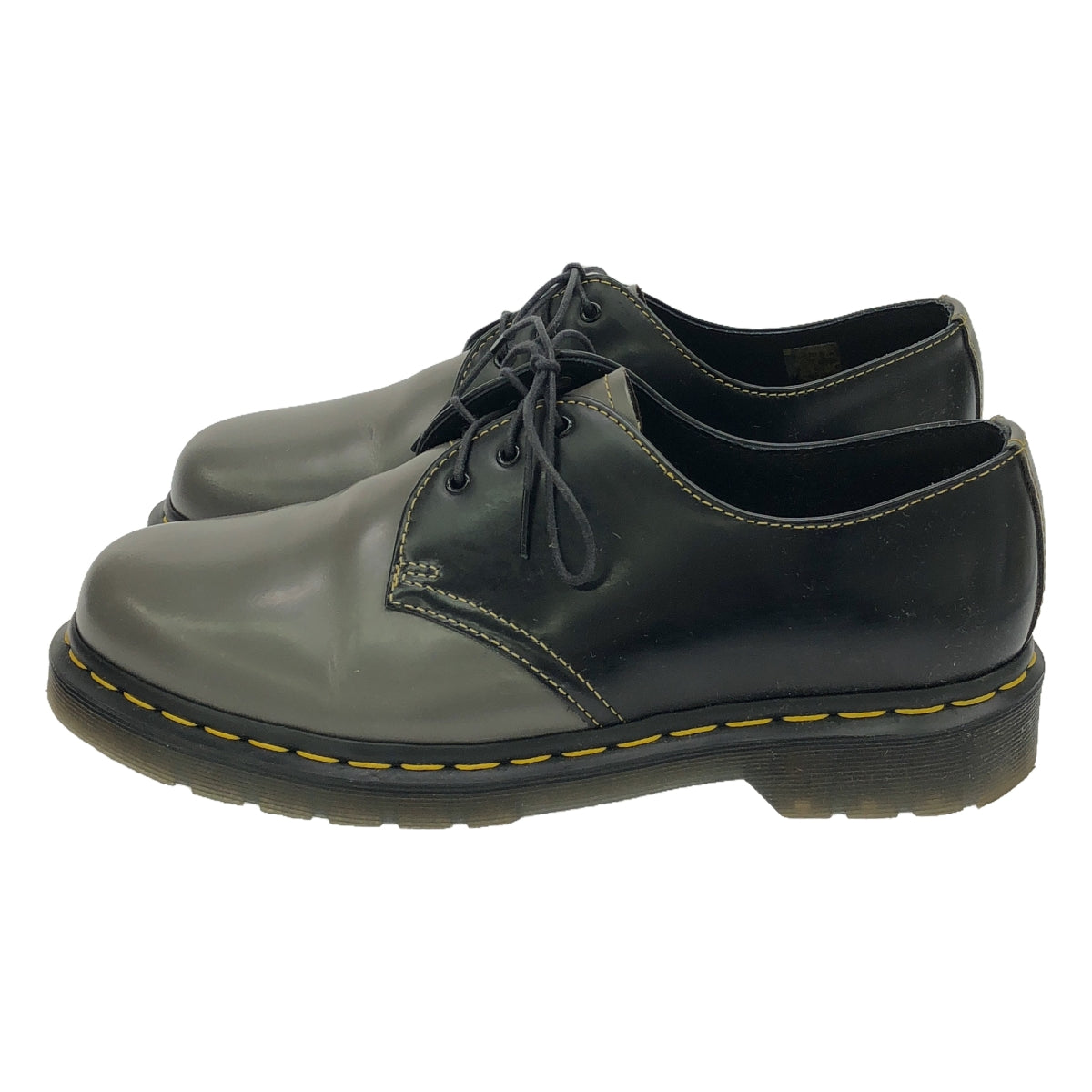 Dr.Martens / 닥터 마틴 | 3EYE BOOT SMOOTH / 가죽 바이 컬러 드레스 신발 / 가죽 신발 | UK8 | 남성