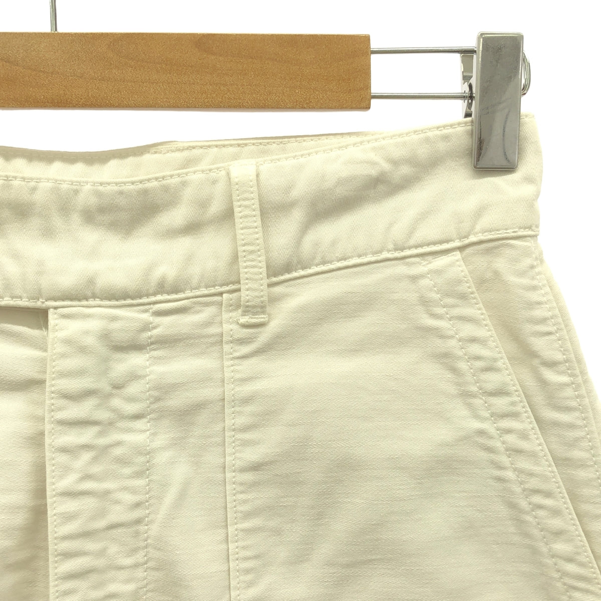 45r / Forty-Five R | 908 Baker Pants in Wheat Satin | White | Women's