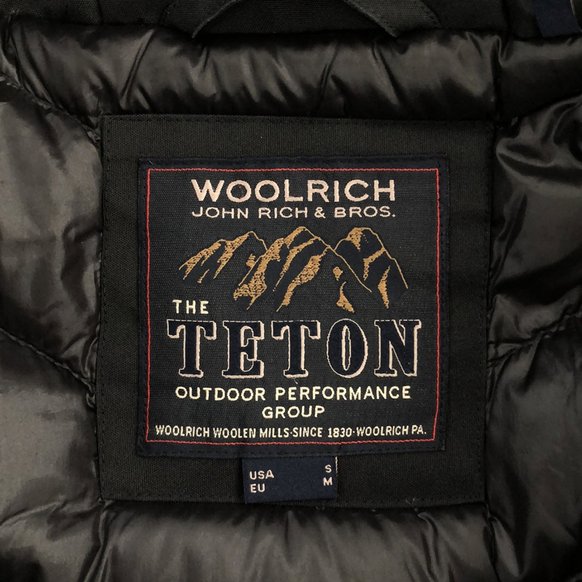 WOOLRICH / ウールリッチ | TETON GORE-TEX ゴアテックス マウンテン ダウンジャケット | S | ブラック | – KLD