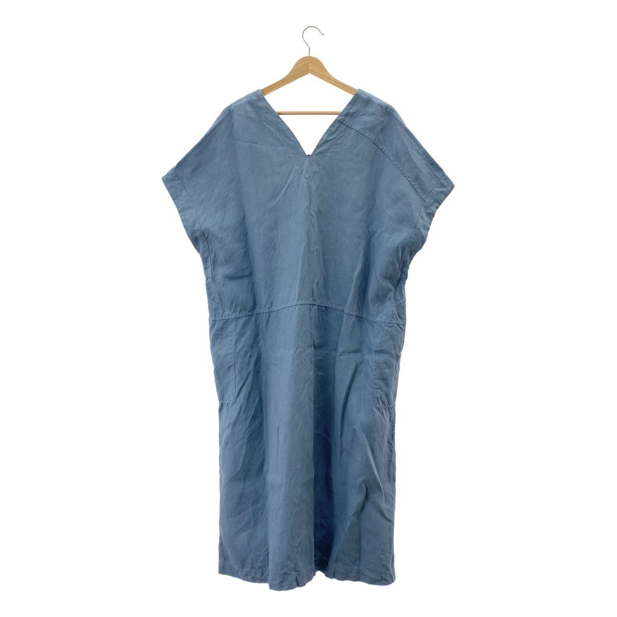 BACCA | 亞麻無袖卡夫坦洋裝 | 36碼 | 藍色 | 女款