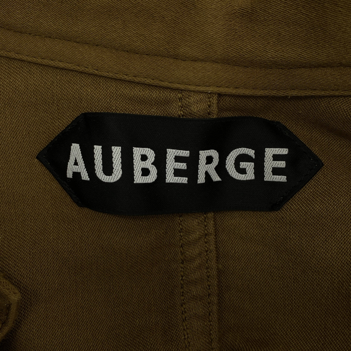 AUBERGE / 오베르주 | CHARBON DEEP 몰 스킨 커버 올 재킷 | 42 | 골드 | 남성