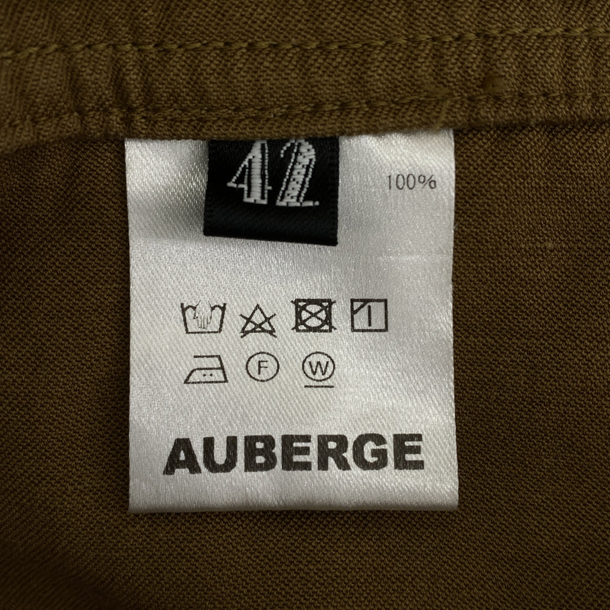 AUBERGE / オーベルジュ | CHARBON DEEP モールスキン カバーオール