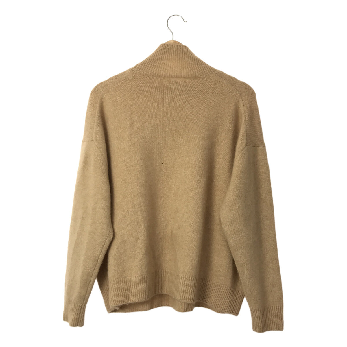 AURALEE | Baby Cashmere Turtleneck Pullover Knit | 1 | Beige | Women's