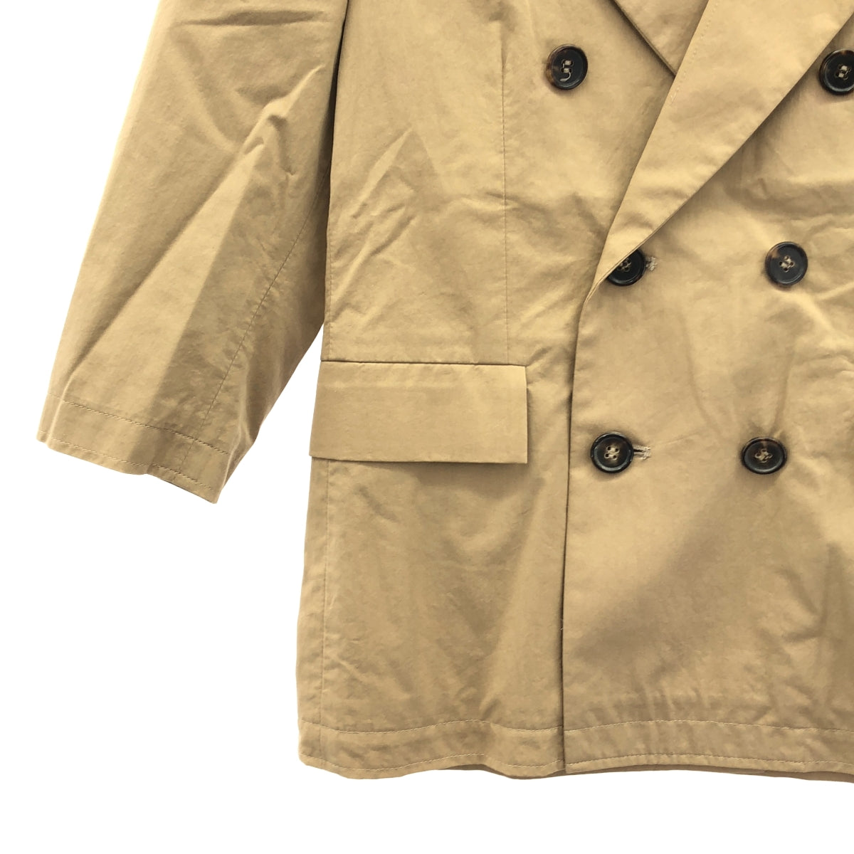 MARNI / マルニ | コットン テーラードジャケット | 38 | ベージュ | レディース