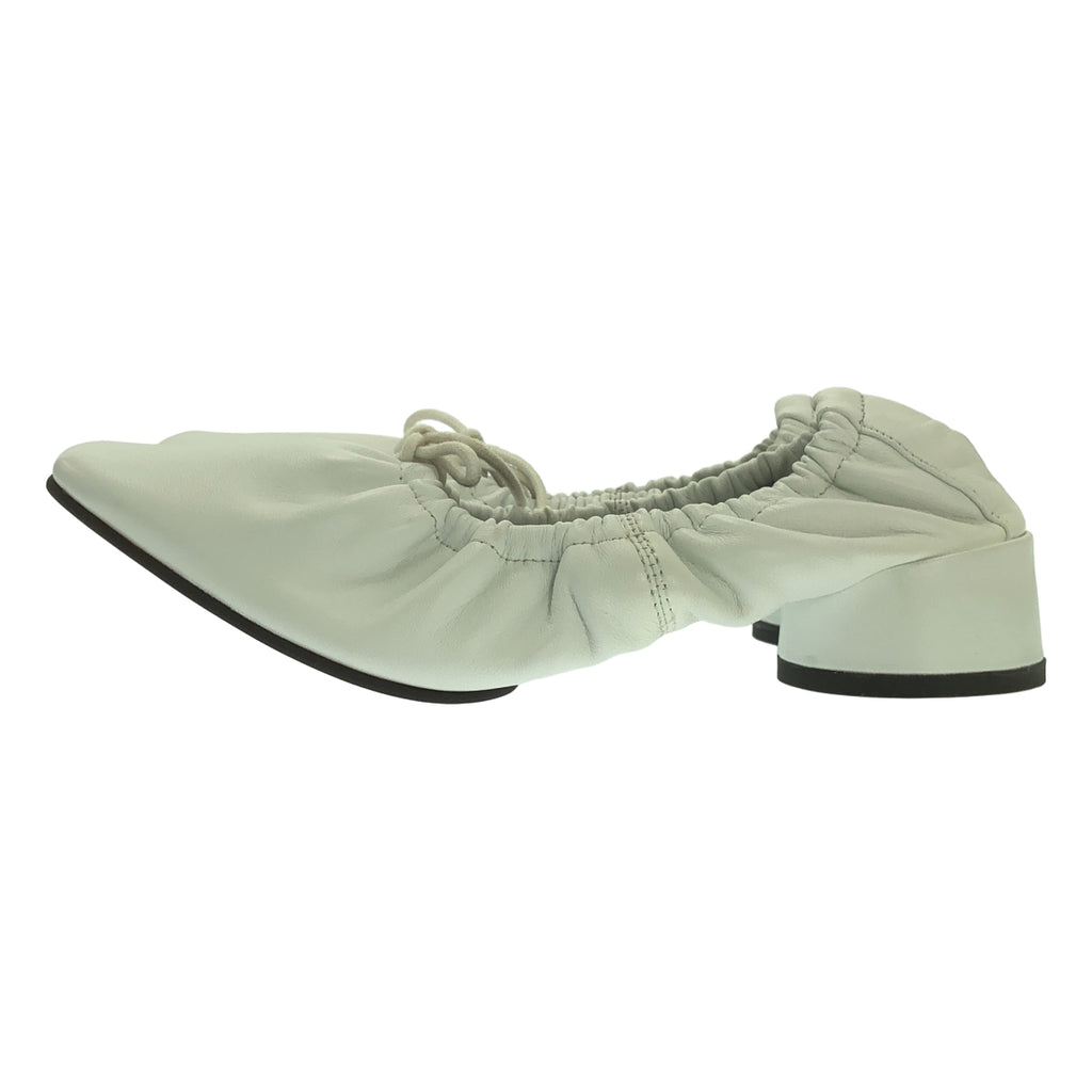 【新品】FURFUR 方頭芭蕾平底鞋 | 36碼 | 白色 | 女款