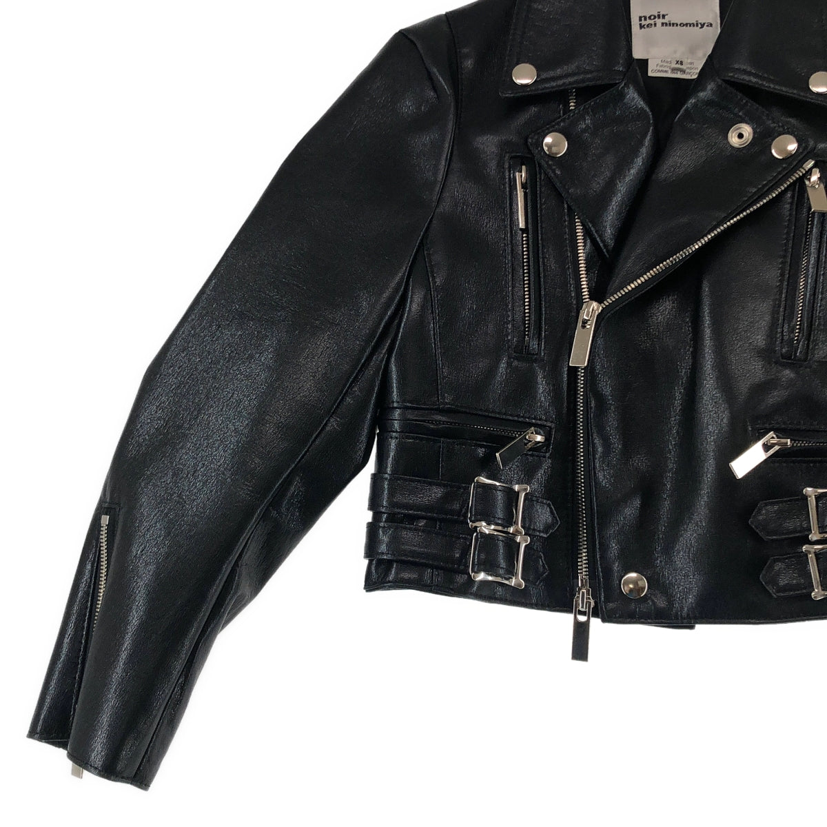 noir kei ninomiya / ノワールケイニノミヤ | 2018AW | フェイクレザー