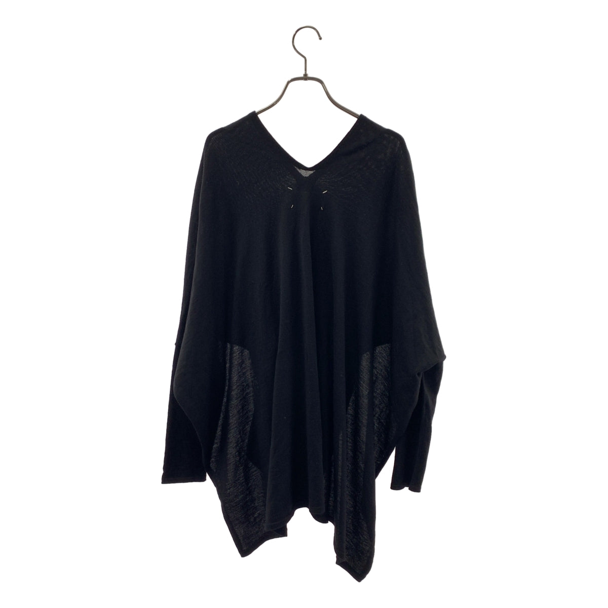 Maison Martin Margiela / メゾンマルタンマルジェラ | 2012AW | ウール ジップ  Vネック ニット カーディガン | M | レディース