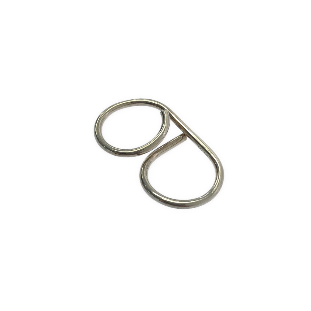 em / EM | 銀色雙指戒指 | 銀色 | 女士