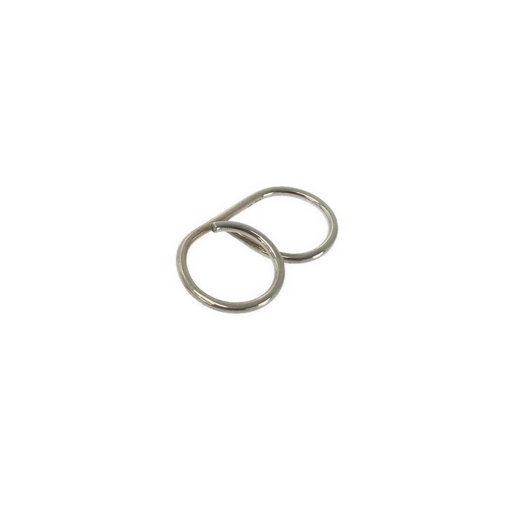 em / EM | 銀色雙指戒指 | 銀色 | 女士