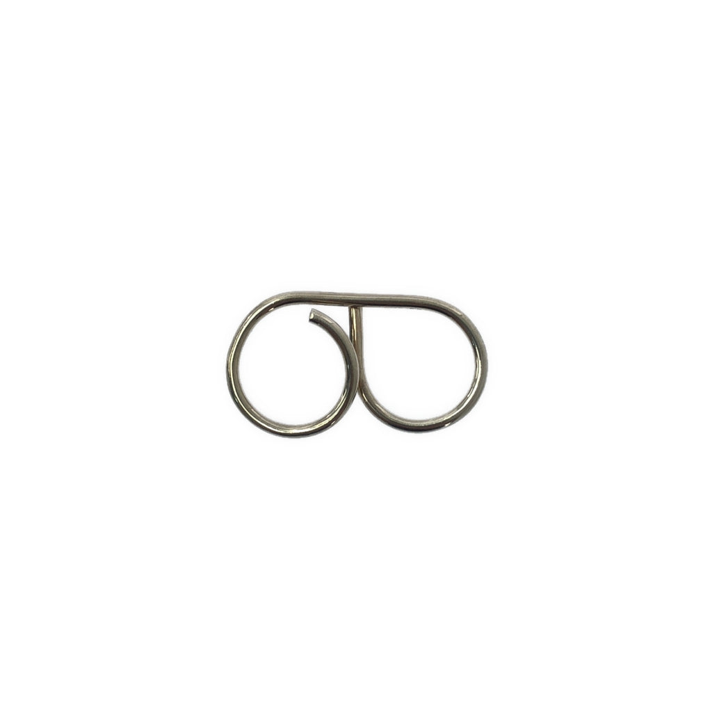 em / EM | 銀色雙指戒指 | 銀色 | 女士