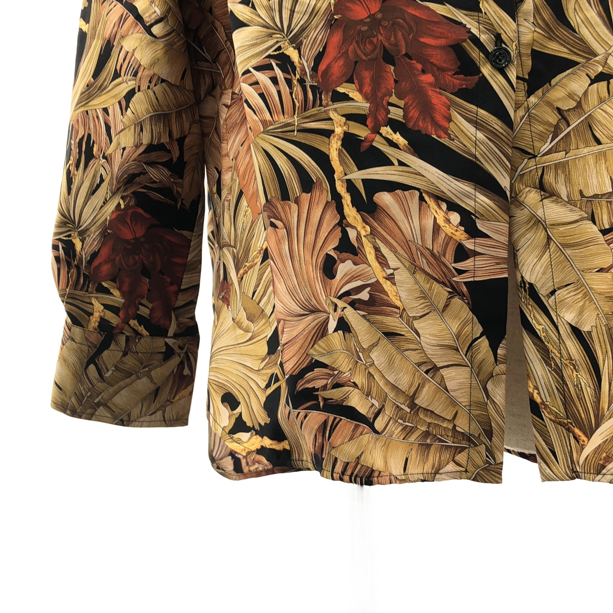 フェラガモ シルク シャツ