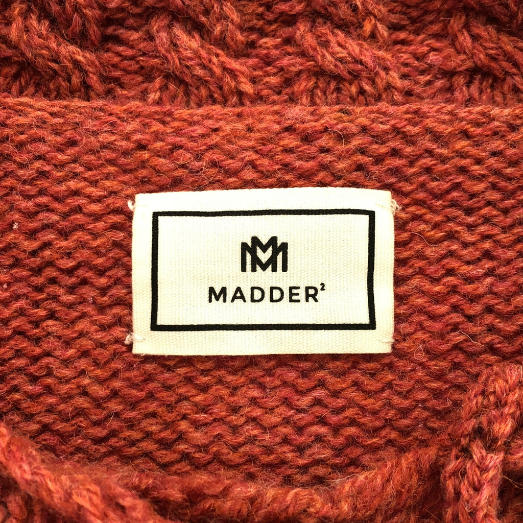 madder madder / マダマダ | セーラーカラー ニット カーディガン | F | ピンク系 | レディース