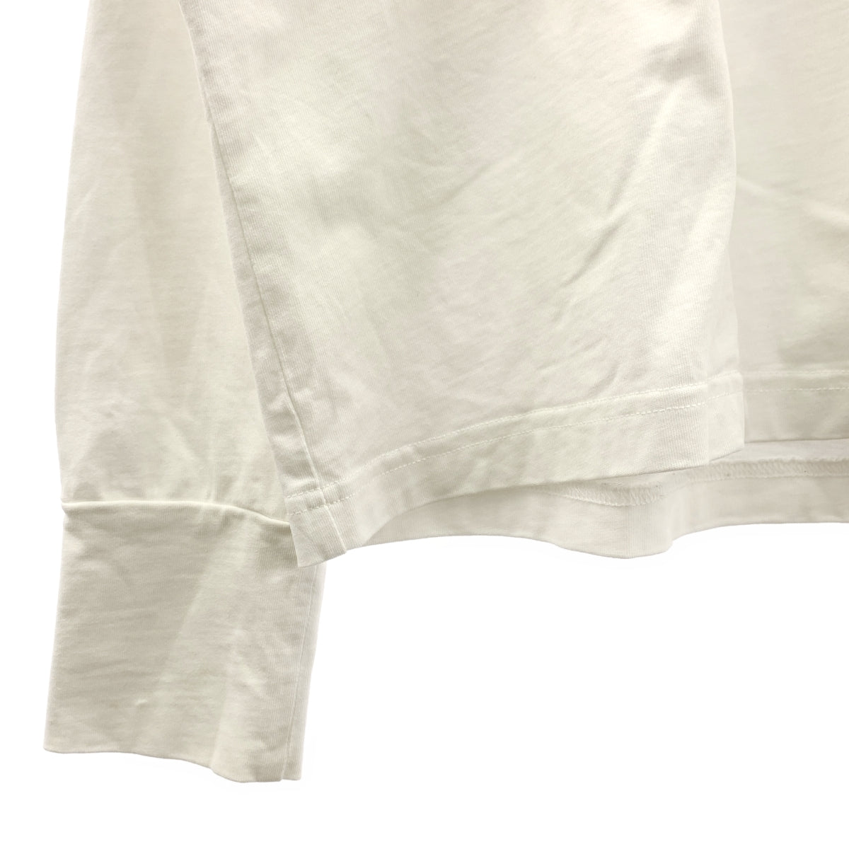 Studio Nicholson | LOOP 長袖 T 卹 棉質長袖襯衫 | 英國 10 號 | 白色 | 女款