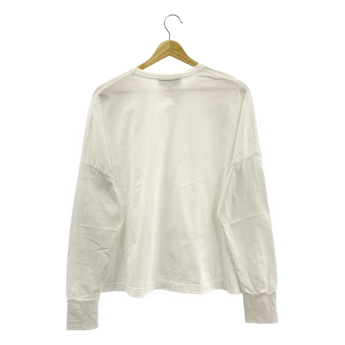 Studio Nicholson | LOOP 長袖 T 卹 棉質長袖襯衫 | 英國 10 號 | 白色 | 女款