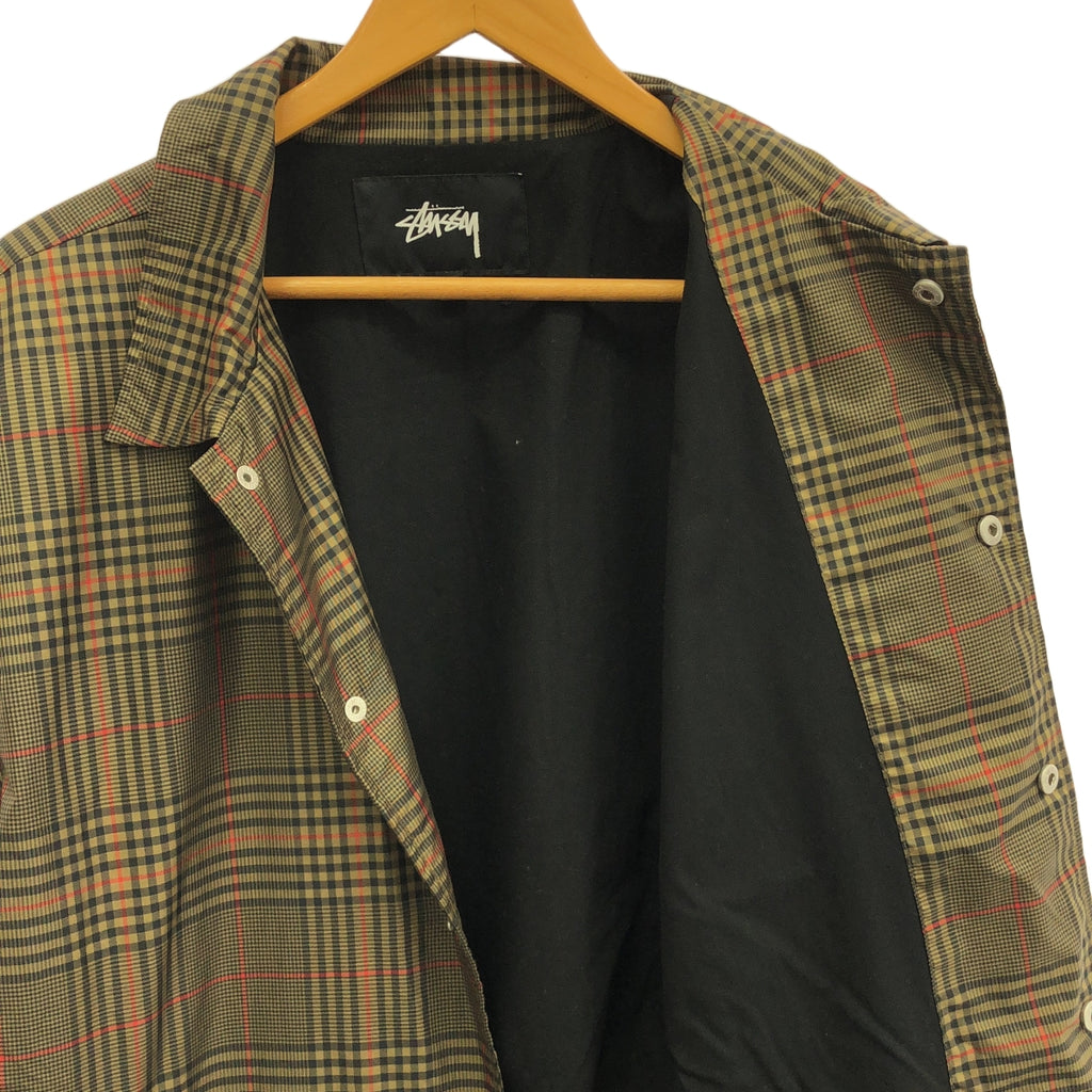STUSSY | 2019AW | 格紋教練外套 | L | 多色 | 男款