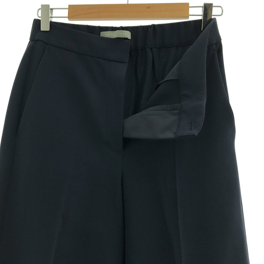 theory luxe | 2025SS | Luve Idana 長褲 / 三醋酸纖維休閒褲，後腰鬆緊帶 | 尺寸 38 | 女款