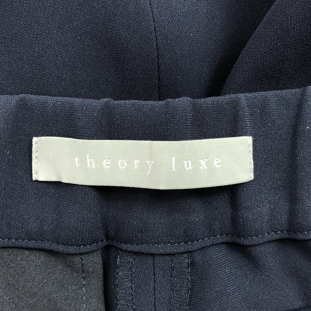 theory luxe | 2025SS | Luve Idana 長褲 / 三醋酸纖維休閒褲，後腰鬆緊帶 | 尺寸 38 | 女款