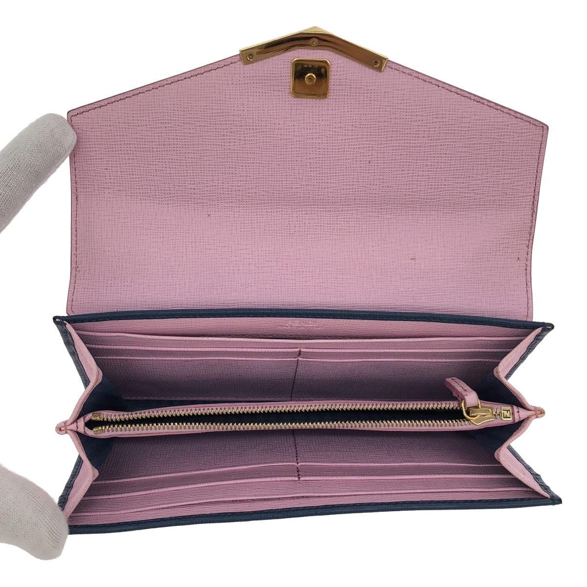 FENDI / フェンディ | トゥージュール バイカラー ウォレット 長財布 |