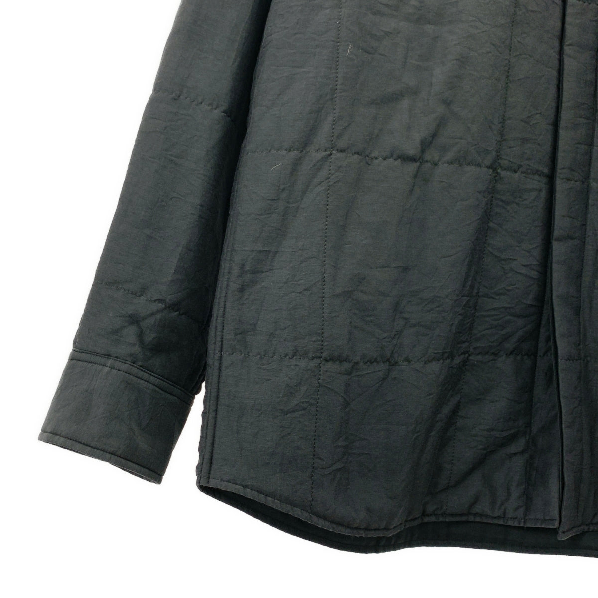 AURALEE / オーラリー | 2023AW | QUILTED LIGHT SILK COTTON SHIRT