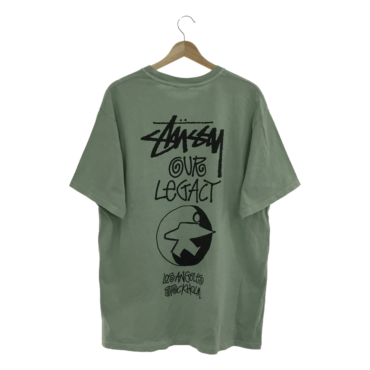 OUR LEGACY / アワーレガシー | × STUSSY / ステューシー SURFMAN TEE / 両面プリント サーフマン Tシャツ |  XL | メンズ