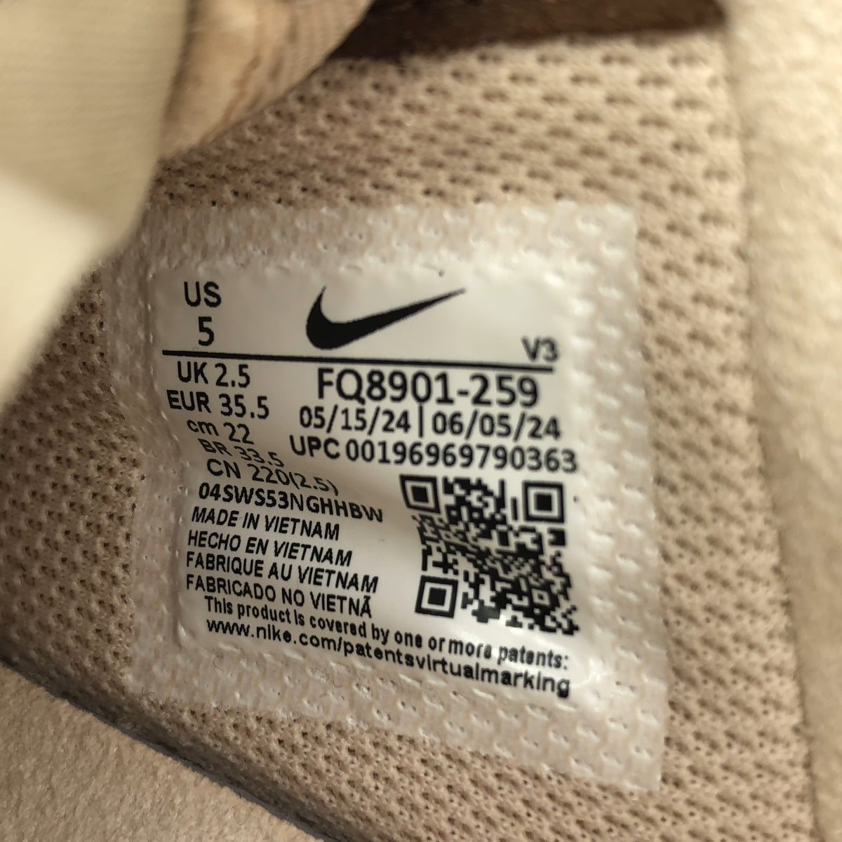 NIKE / 나이키 | AIR FORCE 1 '07 에어포스 스니커즈 | 22 | 여성