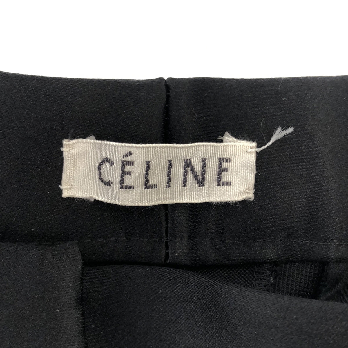 CELINE / セリーヌ | フィービー期 センタープレス ウールテーパード 